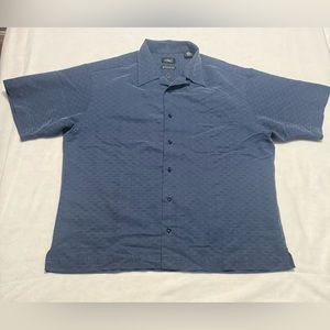 Men’s Navy Blue Button down shirt